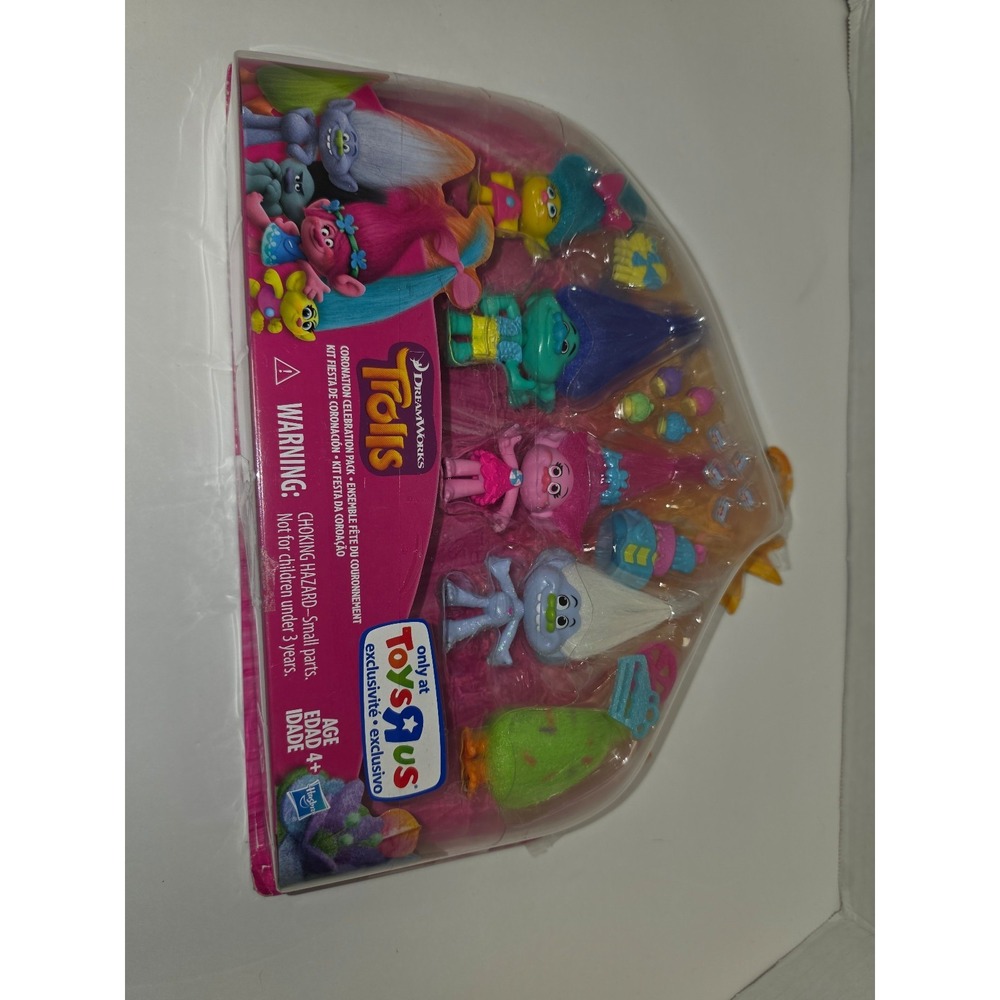 Hasbro‎ DreamWorks Trolls Coronation Celebration Pack 2016 Toys R Us Exclusive